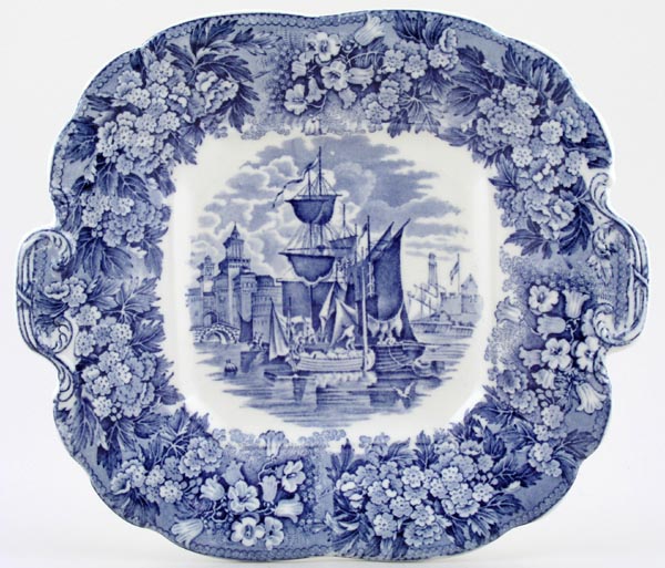 Bread and Butter or Cake Plate c1922